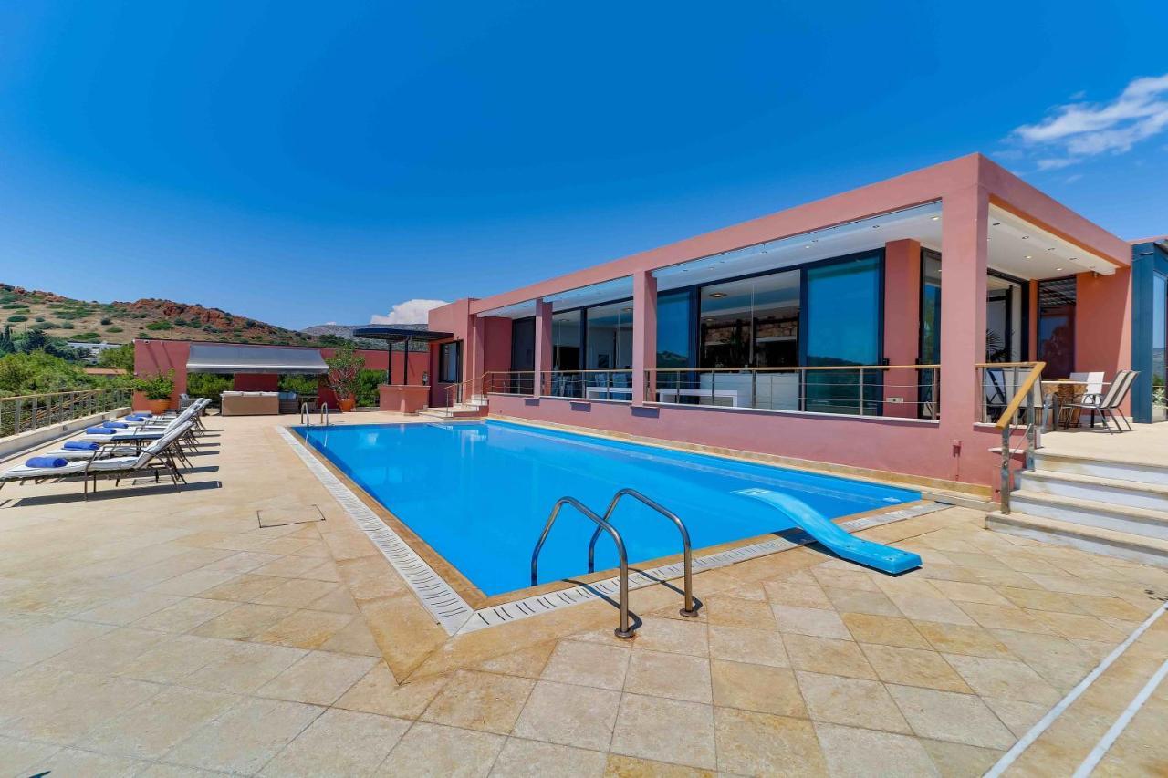 Black Diamond Beachfront Pool Villa Pasithea In Sounio, Athens Сунион Экстерьер фото