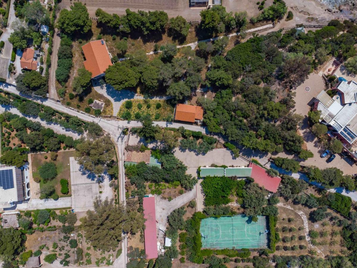 Black Diamond Beachfront Pool Villa Pasithea In Sounio, Athens Сунион Экстерьер фото